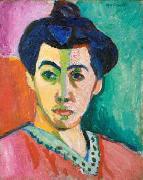 Henri Matisse Portrait of Madame Matisse oil painting reproduction